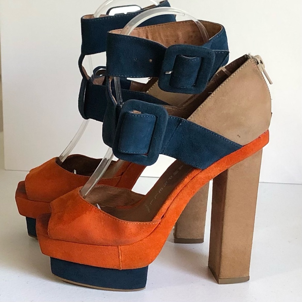 Jeffrey Campbell Dressen Platform Sandal Sz 6.5